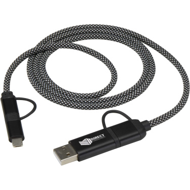 Logo trade meened foto: SMART 65W 100 cm RCS taaskasutatud magnetiline 5-ühes laadimiskaabel