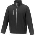 Orion meeste GRS taaskasutatud softshell-jope, Must