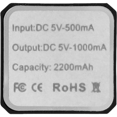 Logotrade mainostuote tuotekuva: Volt-varavirtalähde, 2200 mAh