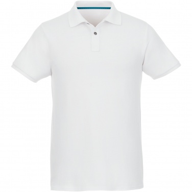 Logotrade mainoslahjat kuva: Beryl short sleeve men's organic recycled polo