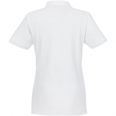 Logo trade liikelahja kuva: Beryl short sleeve women's organic recycled polo