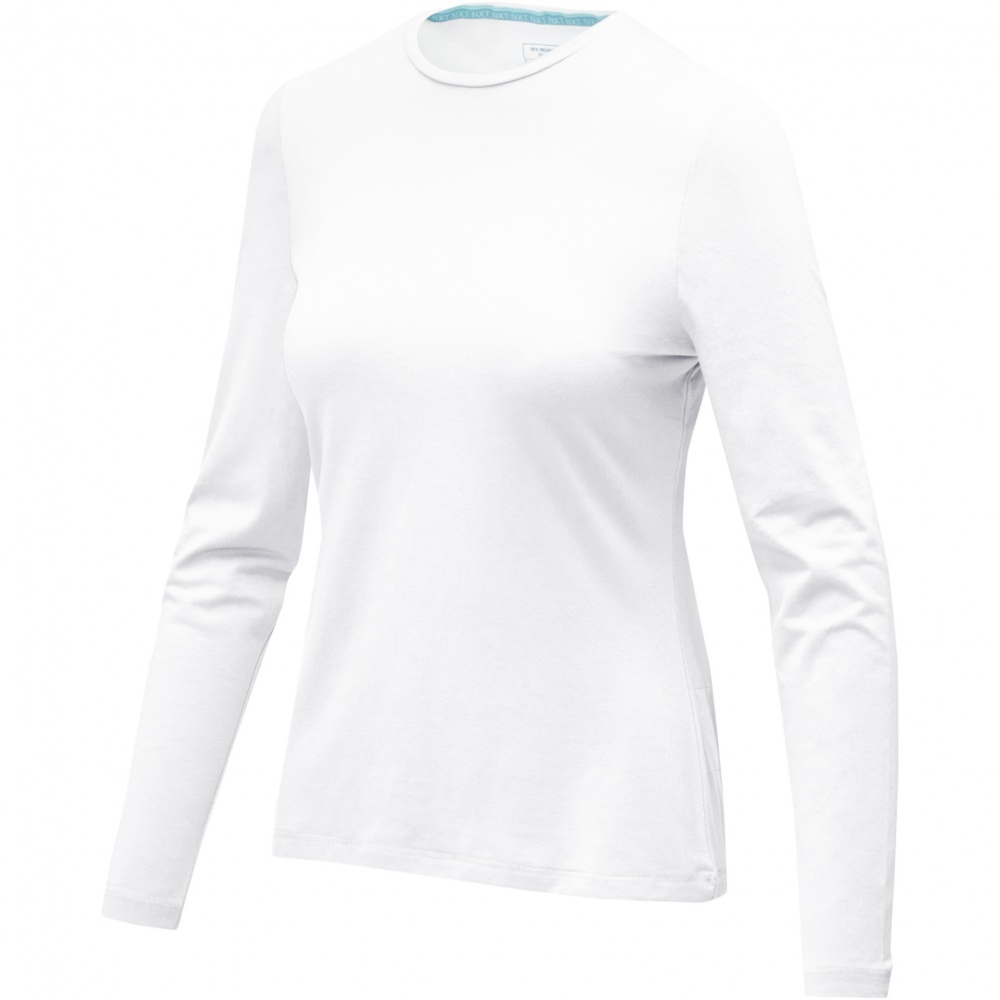 Logotrade mainoslahjat ja liikelahjat tuotekuva: Ponoka long sleeve women's organic t-shirt