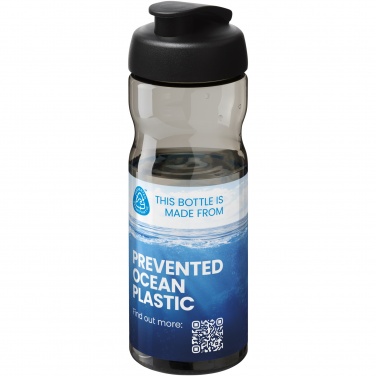 Logo trade liikelahja kuva: H2O Active® Eco Base 650 ml -urheilujuomapullo läppäkannella