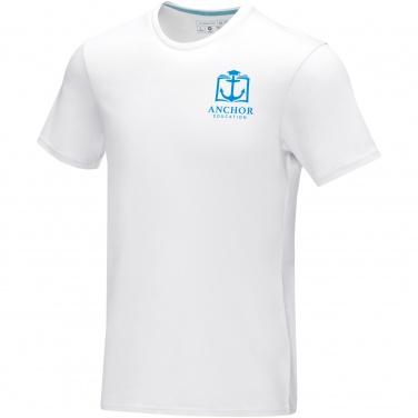 Logo trade liikelahja mainoslahja tuotekuva: Azurite short sleeve men’s organic t-shirt