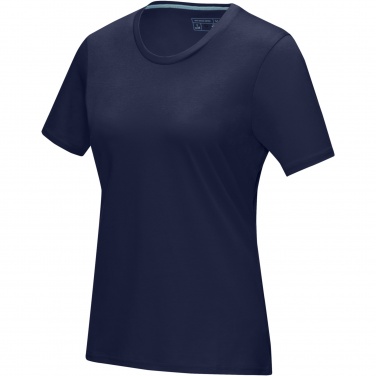 Logo trade mainoslahjat tuotekuva: Azurite short sleeve women’s organic t-shirt