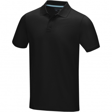 Logo trade liikelahja mainoslahja tuotekuva: Graphite short sleeve men’s organic polo