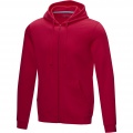 Ruby men’s organic recycled full zip hoodie, Punainen