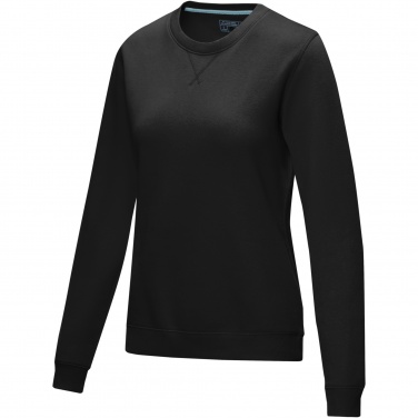 Logo trade liikelahja kuva: Jasper women’s organic recycled crewneck sweater