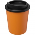 Termosmuki Americano® Espresso 250 ml eristetty, Oranssi / tasainen musta