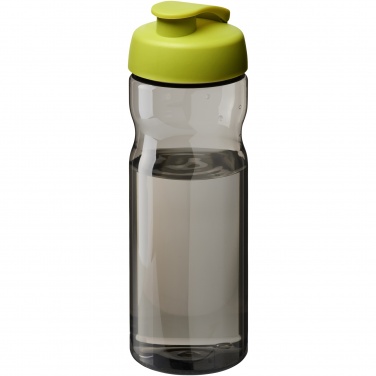 Logo trade liikelahja kuva: H2O Active® Eco Base 650 ml:n urheilujuomapullo läppäkannella