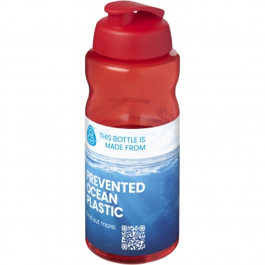 Logo trade mainoslahjat ja liikelahjat kuva: H2O Active® Eco Big Base 1 litran urheilujuomapullo flip lid -kannella