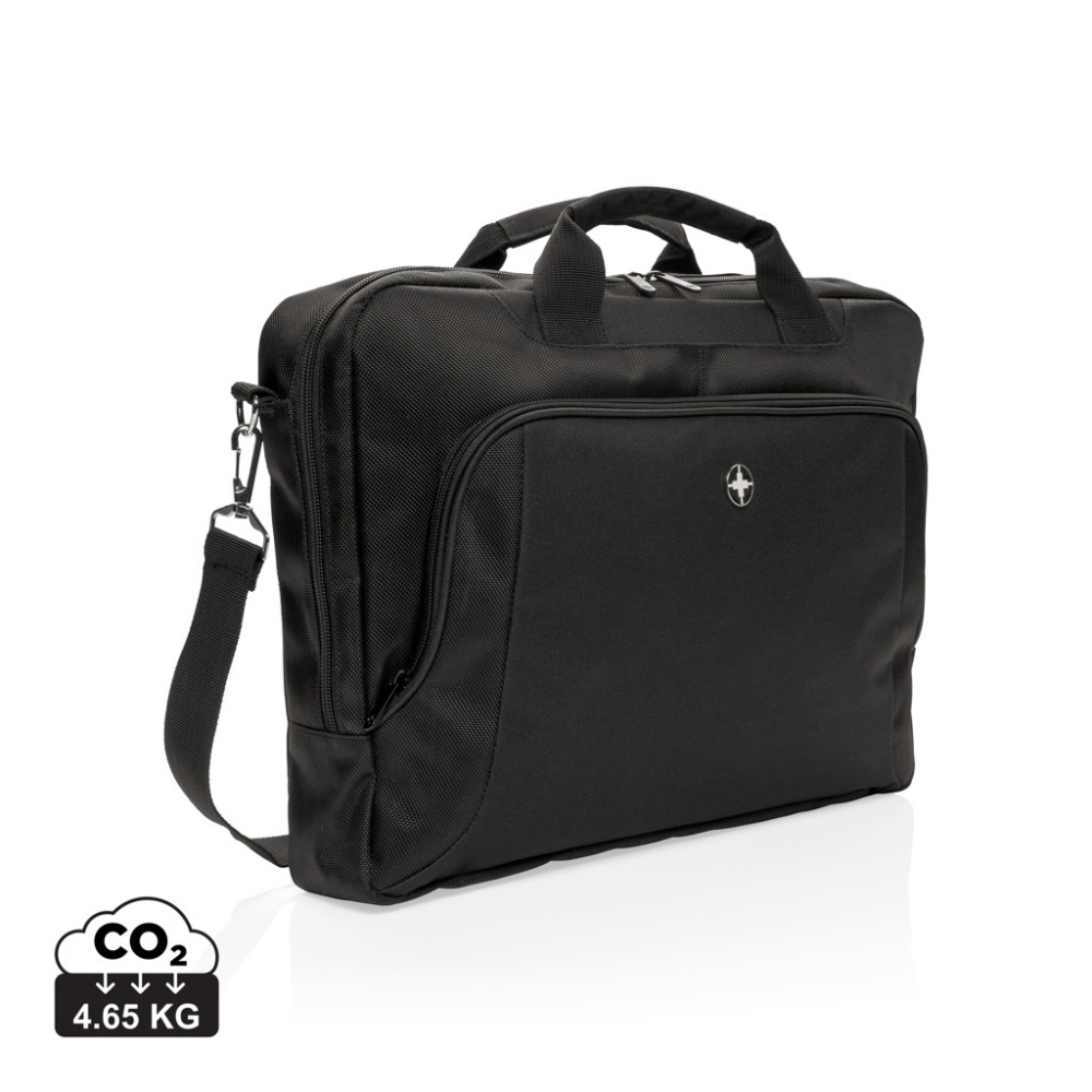 Logotrade mainostuote tuotekuva: Swiss Peak Deluxe 15” kannettavan laukku