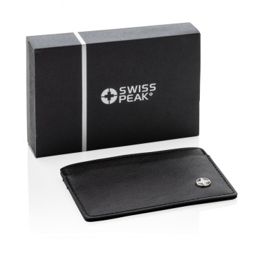 Logo trade mainostuote kuva: Swiss Peak RFID anti-skimming kortinpidike