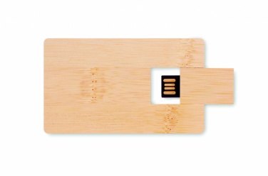 Logo trade mainoslahja ja liikelahja tuotekuva: Bambu USB