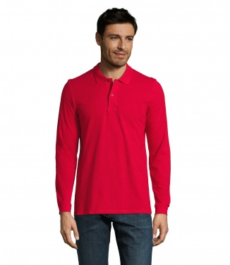 Logotrade liikelahjat mainoslahjat tuotekuva: PERFECT MEN LSL POLO 180g