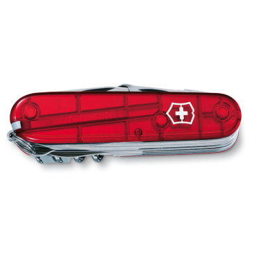 Logotrade liikelahja tuotekuva: Taskuveitsi SwissChamp läpinäkyvä Victorinox