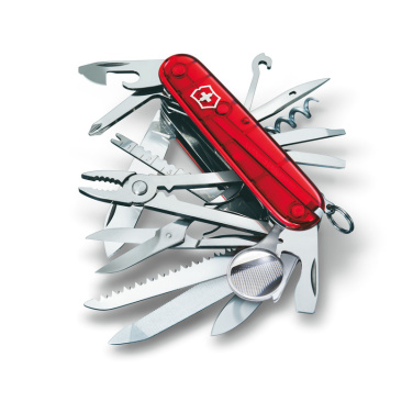 Logotrade mainoslahjat ja liikelahjat tuotekuva: Taskuveitsi SwissChamp läpinäkyvä Victorinox