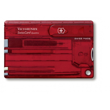 Logotrade mainoslahja tuotekuva: SwissCard Quattro Victorinox