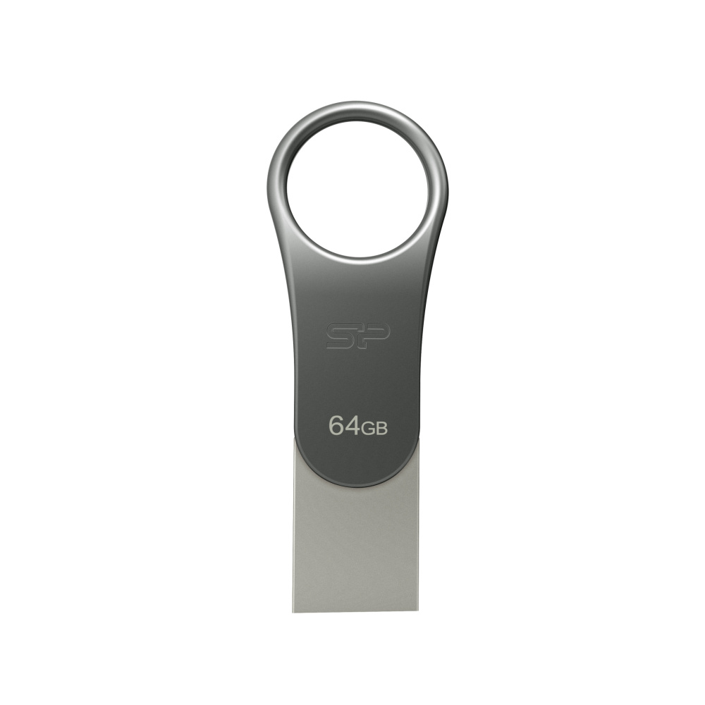 Logotrade mainoslahja tuotekuva: Pendrive Silicon Power Type-C Mobile C80 3.2 OTG:lle