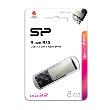 Logotrade liikelahja mainoslahja kuva: Pendrive Silicon Power Blaze B30 3.1