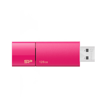 Logotrade liikelahja tuotekuva: Pendrive Silicon Power 3.0 Blaze B05, pinkki