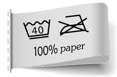 Logo trade mainoslahja ja liikelahja tuotekuva: Wash Paper-pussi 949106