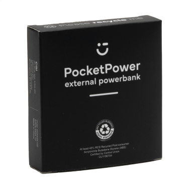 Logo trade mainoslahja ja liikelahja tuotekuva: PocketPower 5000 RCS Kierrätetty Powerbank