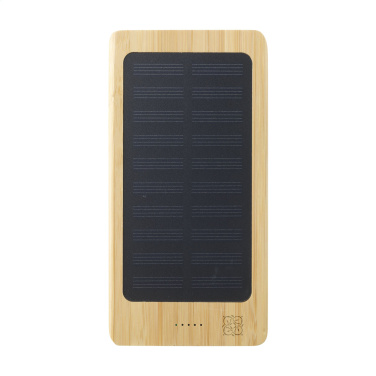 Logotrade liikelahjat mainoslahjat tuotekuva: Solar Powerbank 8000+ langaton laturi