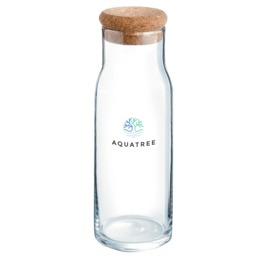 Logotrade mainostuote tuotekuva: Algarve Carafe 1 L korkkikorkilla