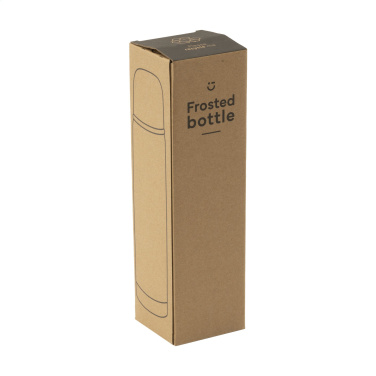 Logo trade liikelahjat tuotekuva: Frosted Bottle RCS Recycled Steel 500 ml lämpöpullo