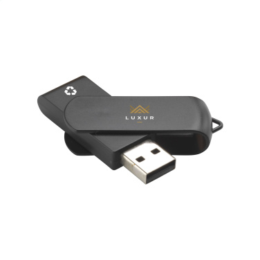 Logotrade mainostuotet kuva: USB Twist Recycle 64 Gt