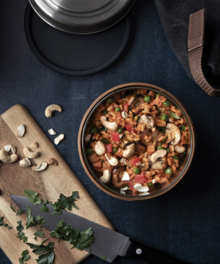 Logo trade mainostuotet tuotekuva: Black+Blum lasinen lounaskulho 750ml