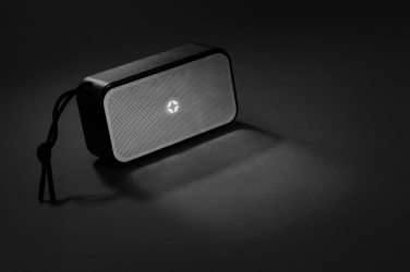 Logo trade mainoslahjat ja liikelahjat kuva: Swiss Peak RCS kierrätetty alumiini 10 W bassokaiutin