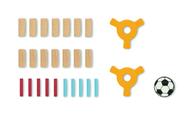 Logotrade liikelahjat mainoslahjat tuotekuva: Puinen jalkapallopeli