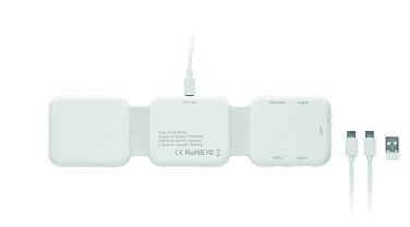 Logo trade liikelahjat mainoslahjat kuva: Taitettava latausasema