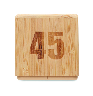 Logotrade liikelahjat kuva: Bambu twist ajastin