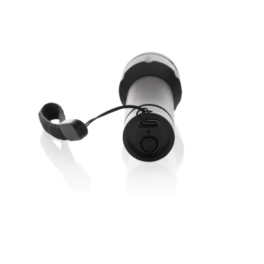 Logotrade mainoslahjat kuva: Flara RCS -kierrätysmuovinen USB-ladattava taskulamppu