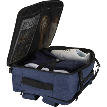 Logotrade liikelahja tuotekuva: Libra 17" GRS-kierrätetty käsimatkatavarareppu, 25 L