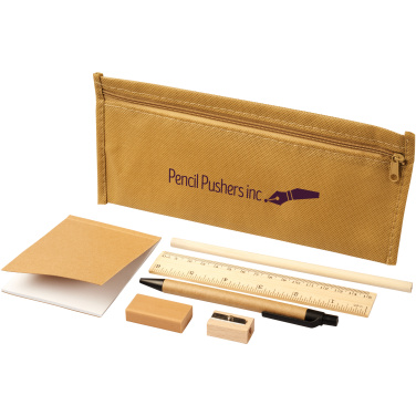 Logotrade mainoslahja tuotekuva: Enviro 7-piece pencil case set