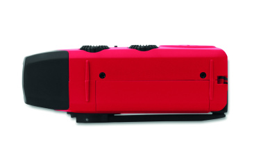 Logo trade liikelahja mainoslahja tuotekuva: Radio SOS LED-taskulampulla