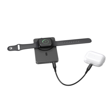 Logotrade mainostuote tuotekuva: Urban Vitamin Marin 5000 mAh:n 15 W langaton varavirtalähde