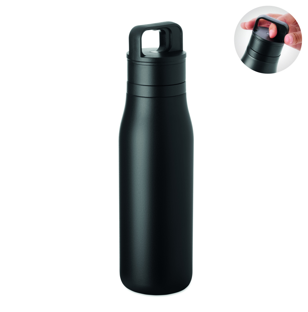 Logo trade mainoslahja kuva: Kaksiseinäinen pullo 500ml