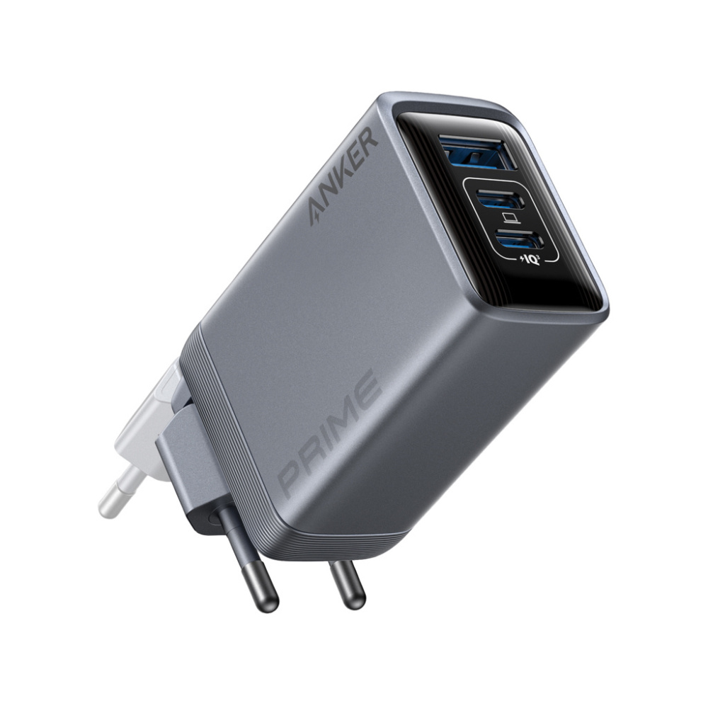 Logo trade liikelahja mainoslahja tuotekuva: Anker Prime -laturi (100 W, 3 porttia, GaN)