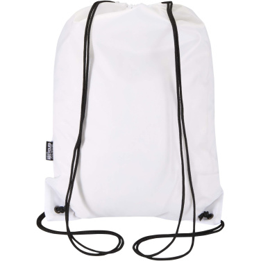 Logotrade mainoslahjat kuva: Oriole RPET narureppu, jossa vetoketjullinen etutasku, 5 l