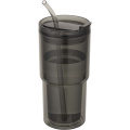 Archer 480 ml kaksiseinäinen muovimuki, Musta