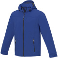 Langley softshell-takki miesten valmistettu GRS-kierrätysmateriaalista , Sininen