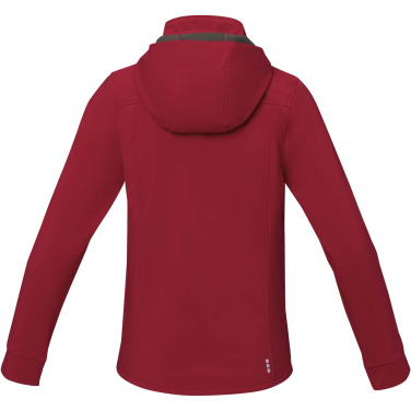 Logo trade liikelahja mainoslahja tuotekuva: Langley softshell-takki naisten valmistettu GRS-kierrätysmateriaalista 