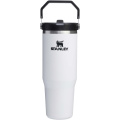 Stanley IceFlow™ 2.0 890 ml eristetty ruostumattomasta teräksestä valmistettu juomapullo, jossa on kääntyvä pilli, Valkoinen
