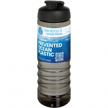 Logotrade dovana nuotrauka: H2O Active® Eco Treble 750 ml sportinis buteliukas su atverčiamu dangteliu