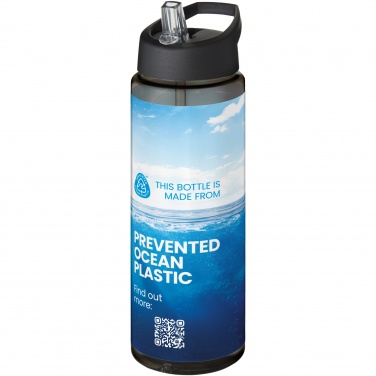 Logotrade reklaminės dovanos nuotrauka: H2O Active® Eco Vibe 850 ml sportinis buteliukas su snapeliu su dangteliu 